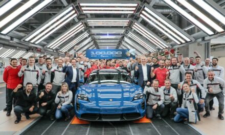 Porsche Taycan Reaches Production Milestone