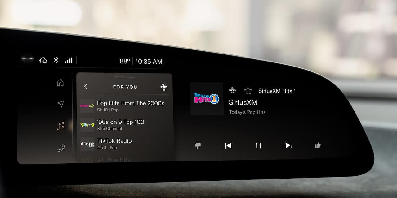 Lucid and SiriusXM to Introduce SiriusXM Across Full Vehicle Lineup