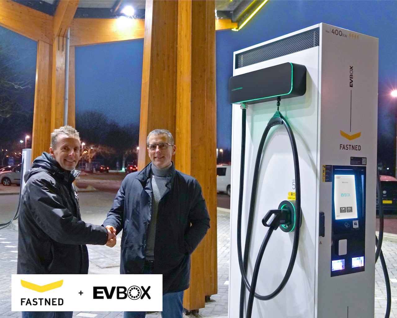Fastned and EVBox Join Forces to Install One the First 400 kW EV Fast Chargers in Europe