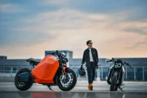 Davinci Motor's Futuristic Electric Motorcycle DC100 Set for US Launch at CES 2023