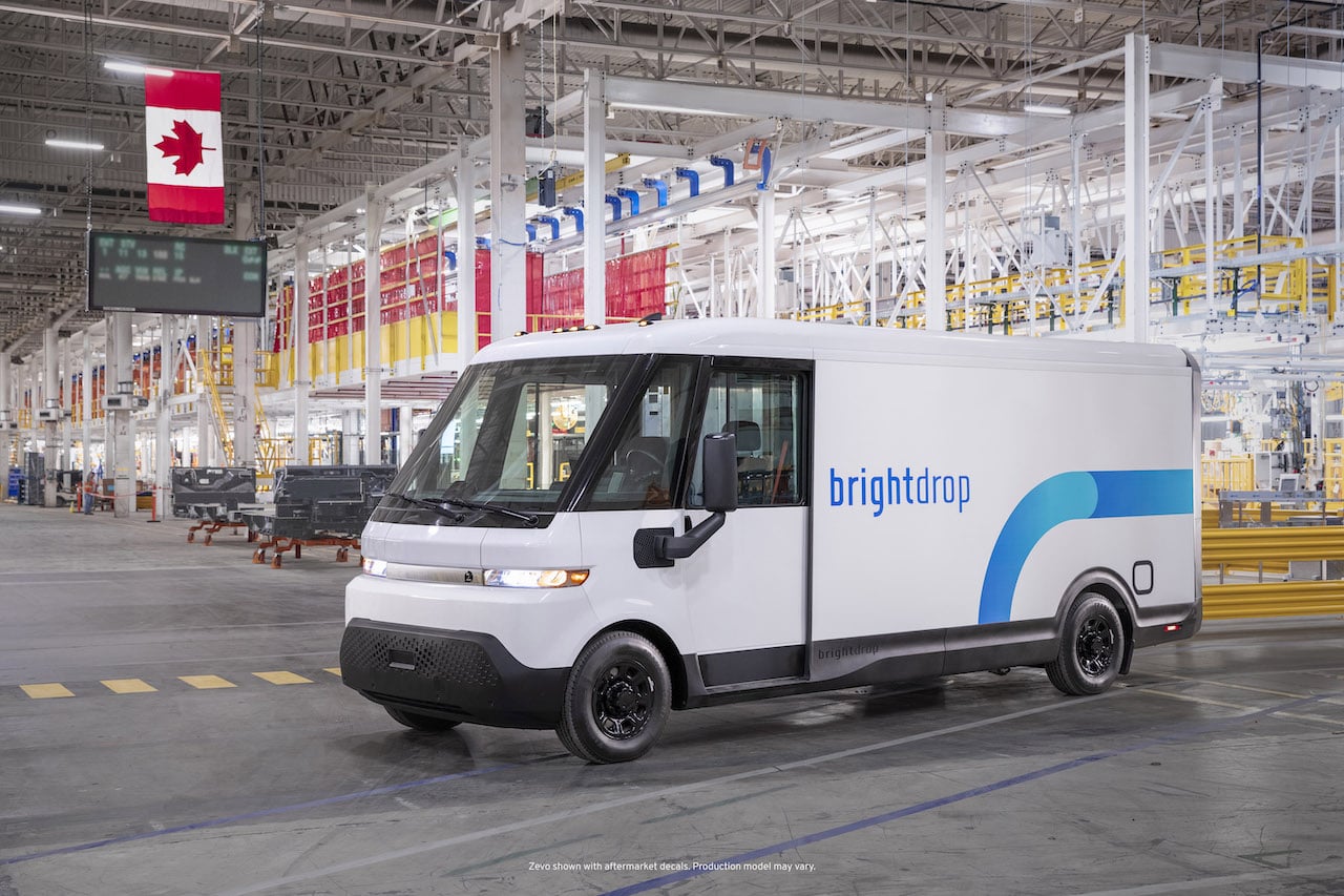 GM Opens Canada’s First Full-Scale EV Plant to Build BrightDrop Zevo Fully Electric Delivery Vans