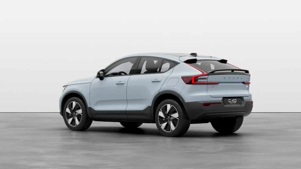 New fully electric Volvo C40 and XC40 models boast rear-wheel drive, extended range, and faster charging capabilities