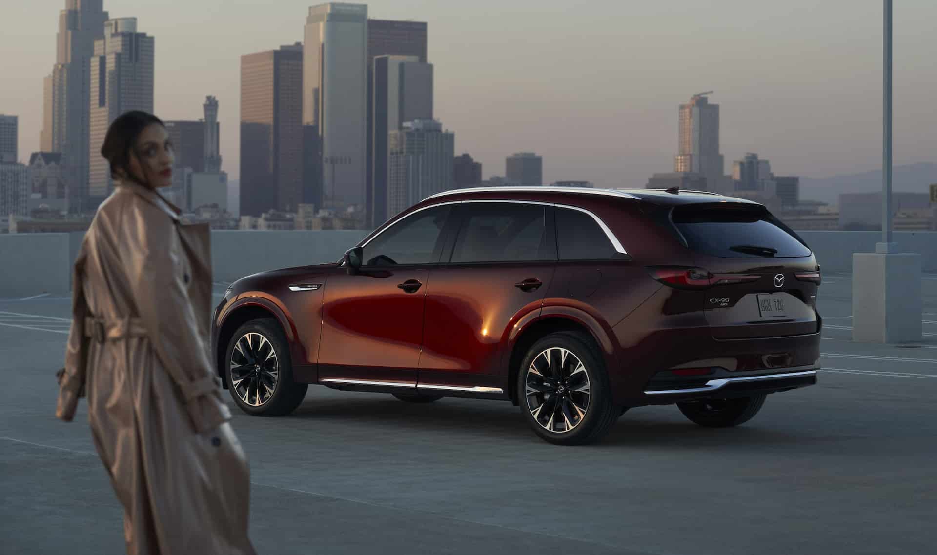 Mazda Unveils the All-New CX-90 with Three Electrified Powertrains and Advanced Safety Features