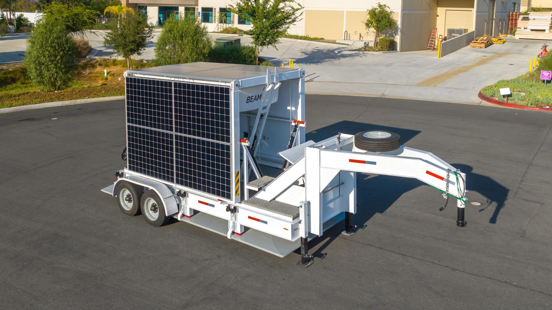 Beam Global Launches ARC Mobility Trailer for Efficient Transport of Off-Grid EV Charging Systems