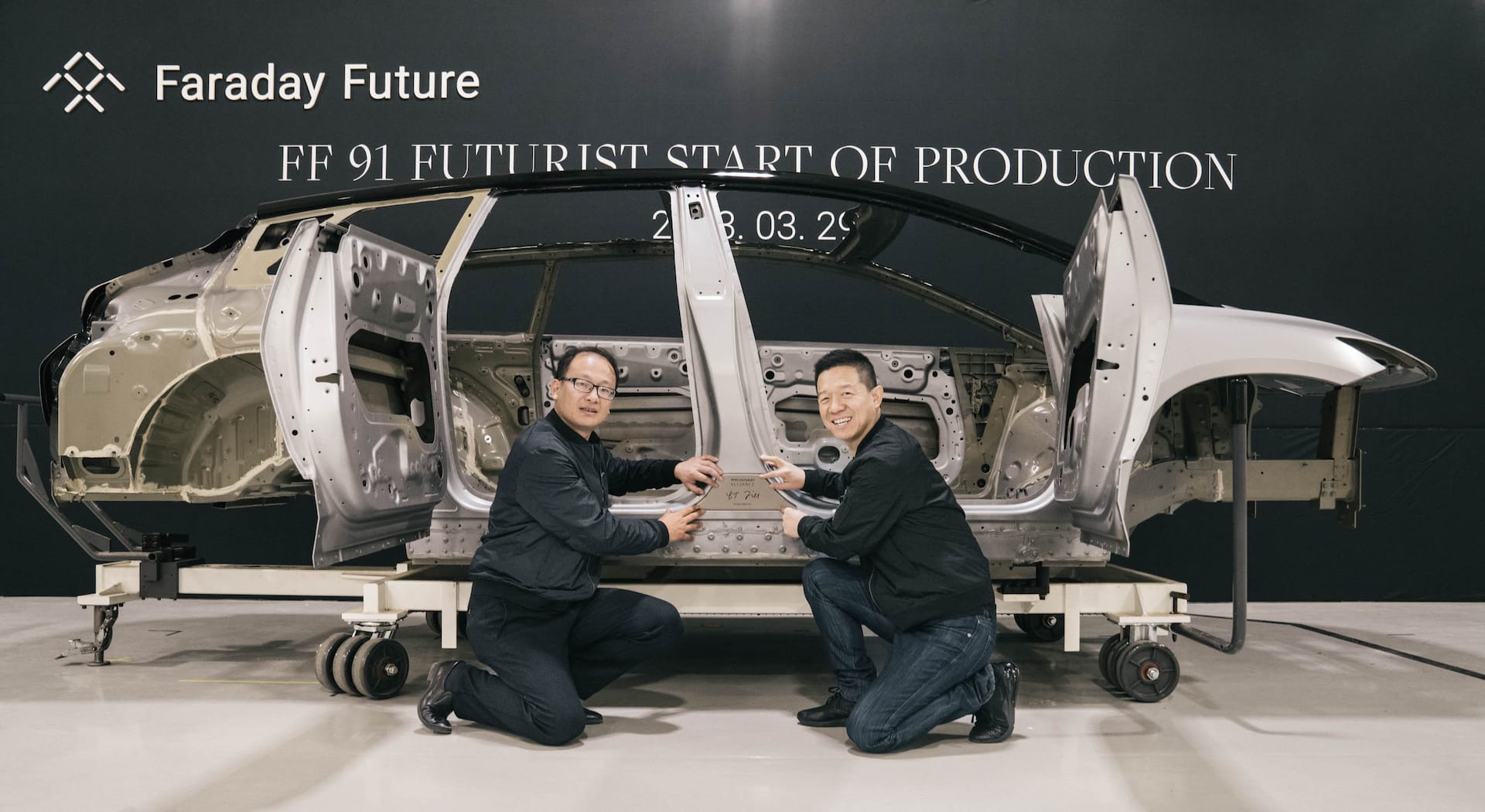 Faraday Future begins production of its flagship FF 91 Futurist model