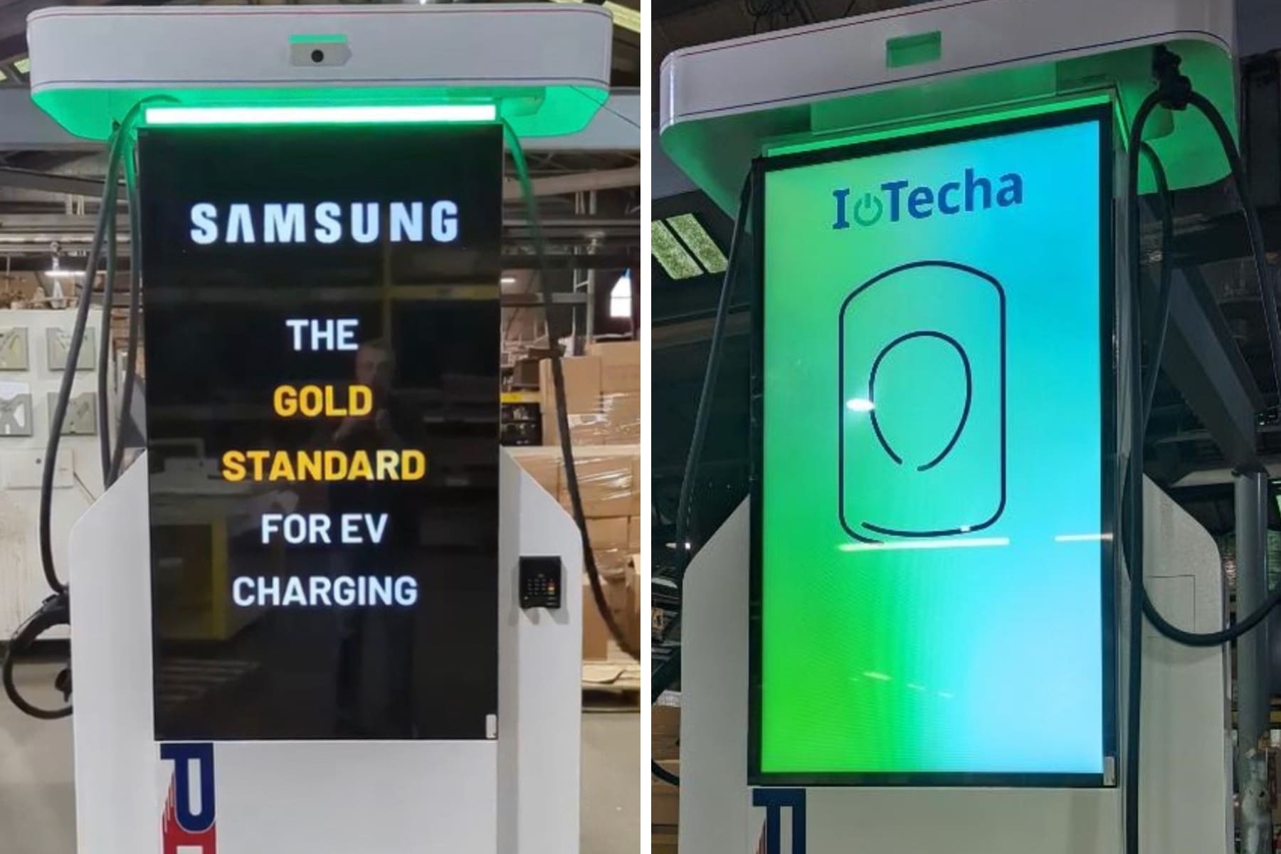 Samsung, Palmer Digital Group, and IoTecha Corp. Launch New EV Charging Kiosk