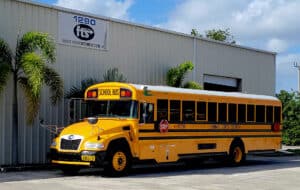 Blue Bird Corporation Supplies Broward County with Record-Breaking Electric School Bus Fleet