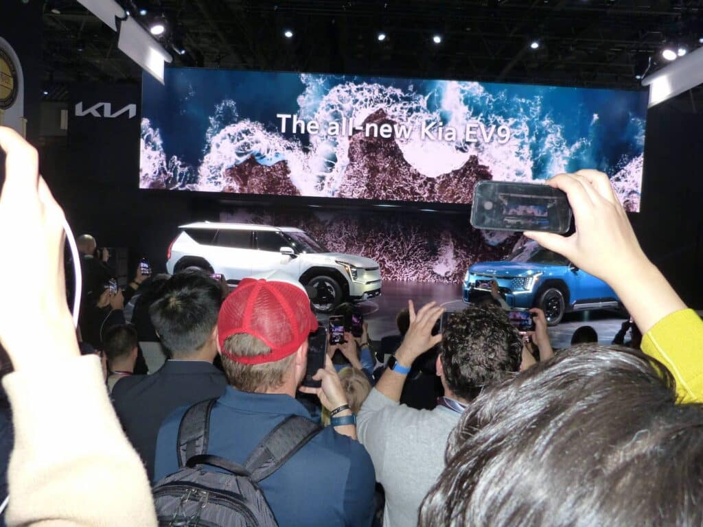 Kia Reveals All-Electric 2024 EV9 SUV at New York International Auto Show