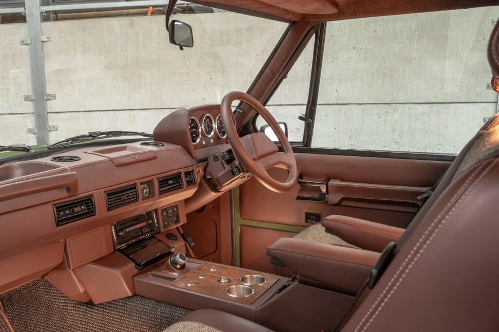 Inverted Debuts Electrified Range Rover Classic