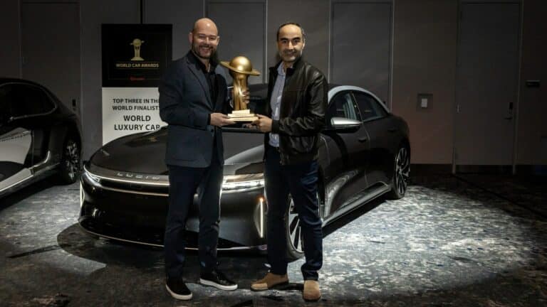 Lucid Air Wins 2023 World Luxury Car of the Year Award