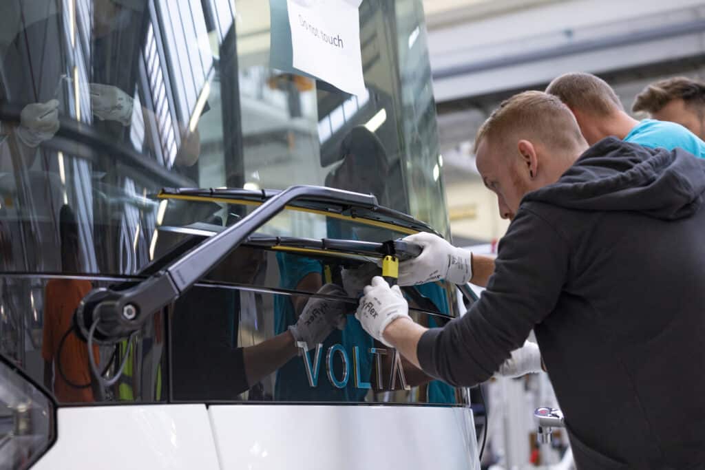 Volta Trucks Begins Production of 16-tonne All-electric Volta Zero in Austria