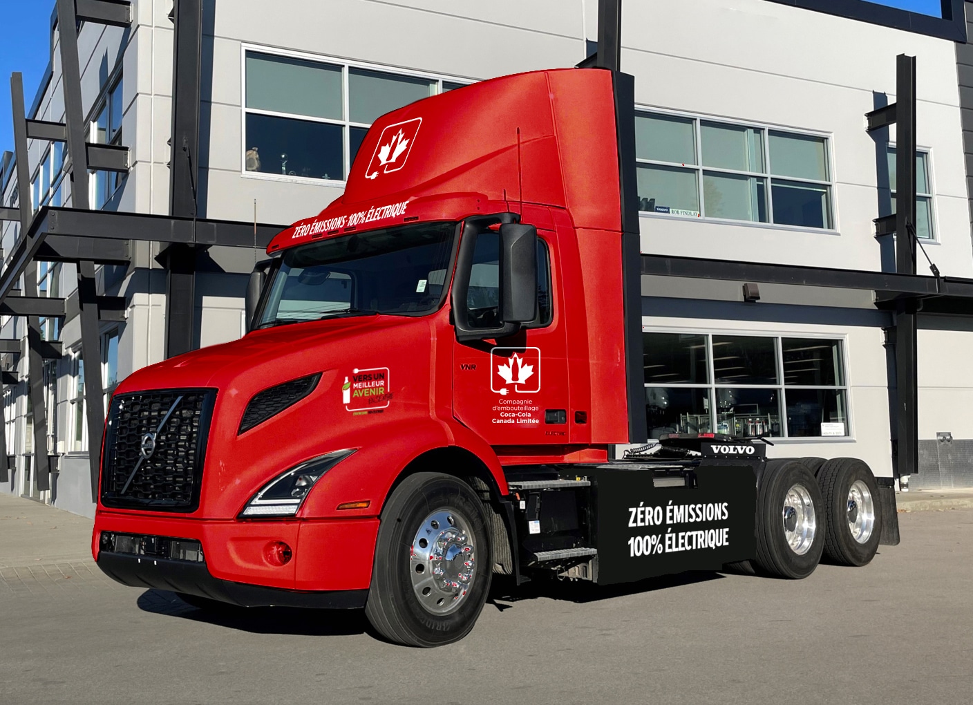 Coca-Cola Canada Bottling Pilots Battery-Electric Trucks with Volvo
