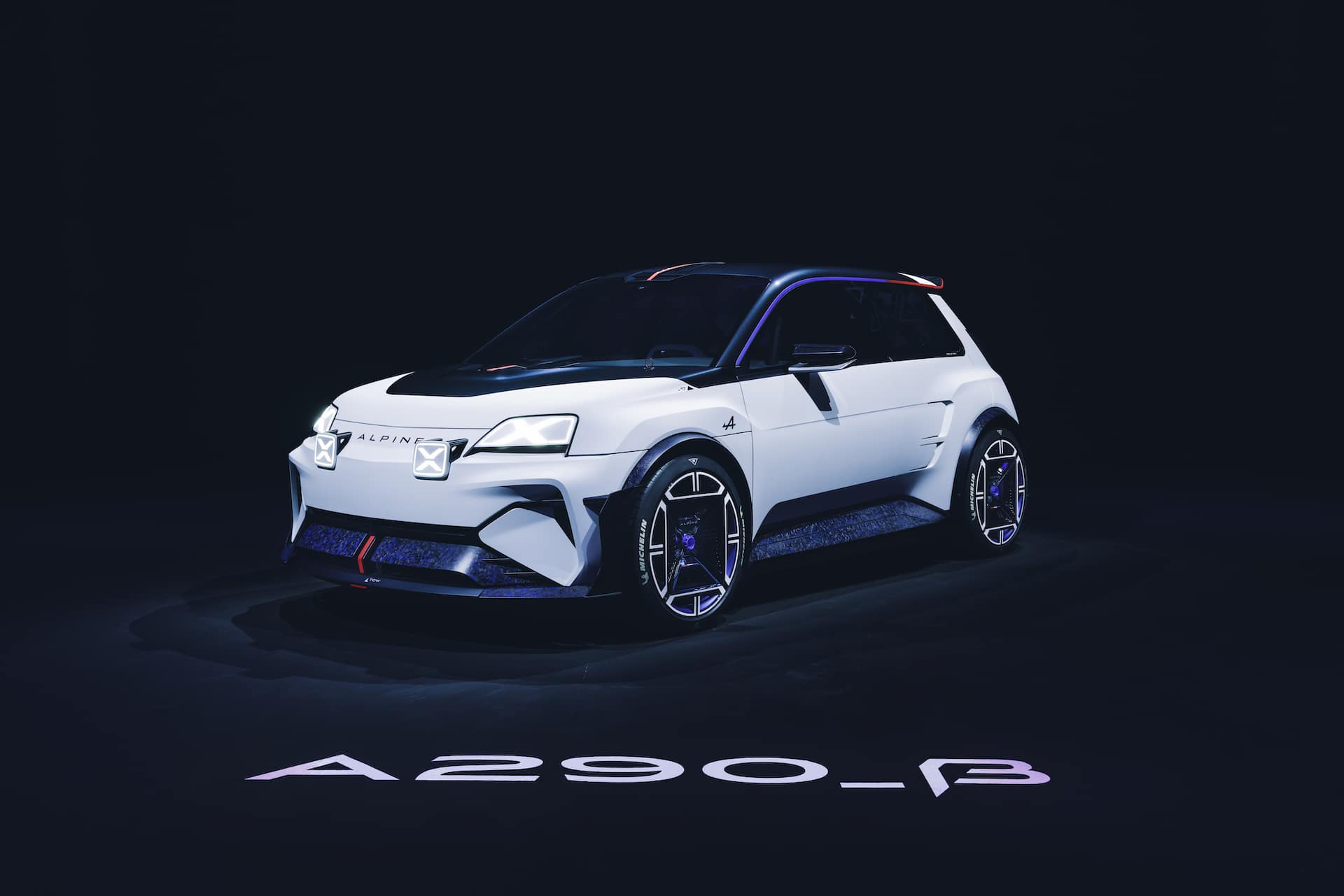 Alpine Unveils A290_β Show Car, First in its New Era of Electric Sports Cars
