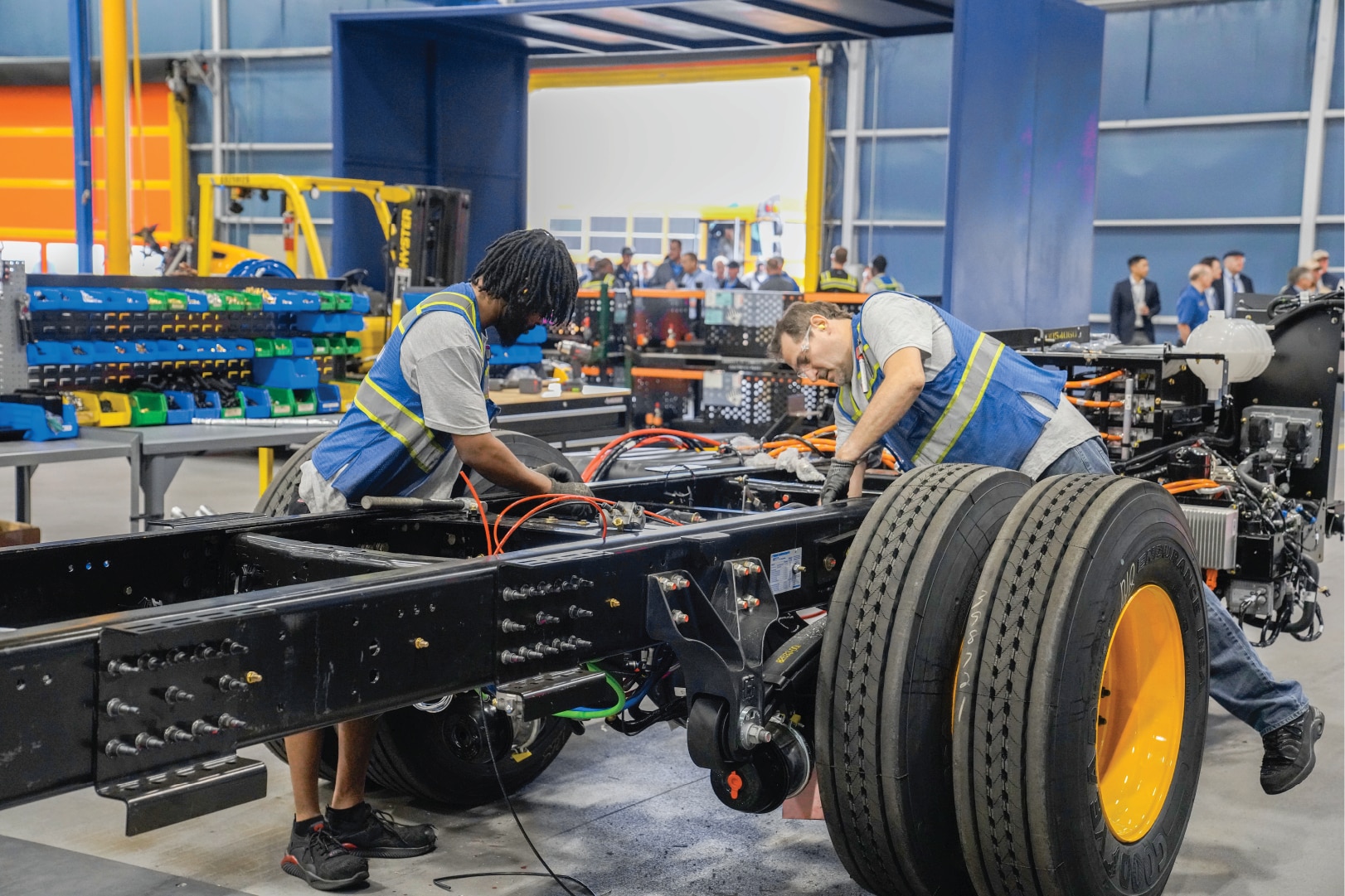 Blue Bird Corporation's New Electric Vehicle Build-Up Center: A New Era in School Bus Manufacturing