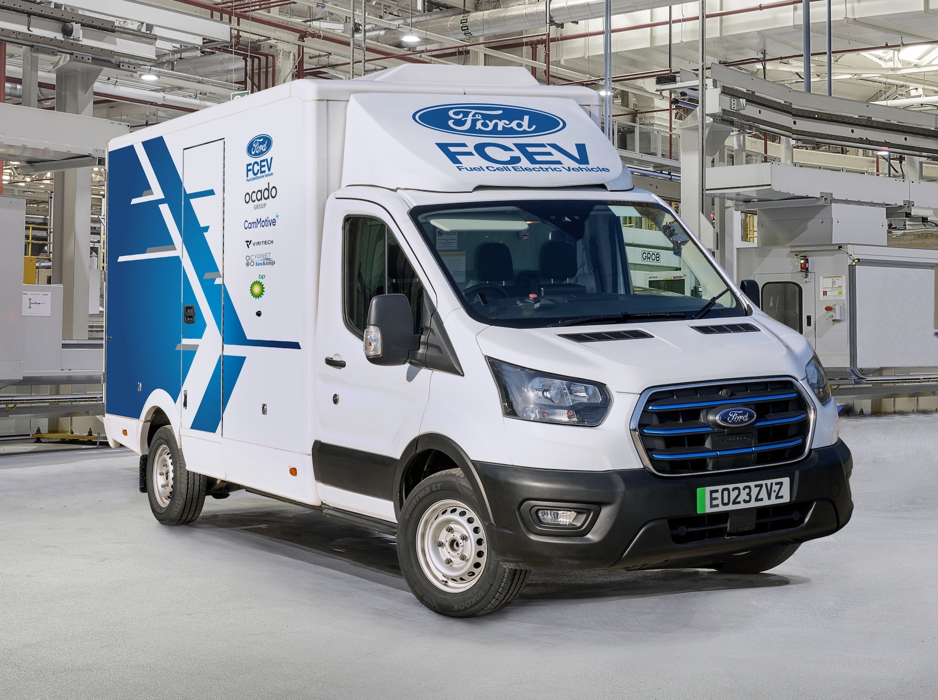 Ford Explores Hydrogen Fuel Cell Technology for E-Transit