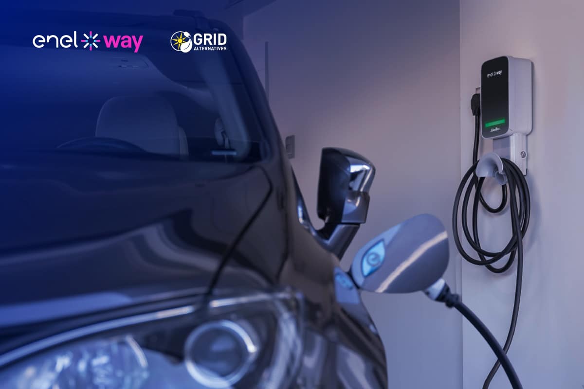Enel X Way Joins Forces with GRID Alternatives for EV Charging Accessibility in Low-Income Communities