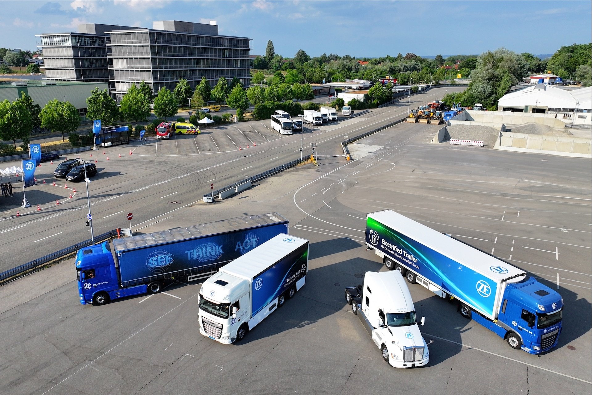 ZF Propels Commercial Vehicle Electrification AxTrax 2 Axle Drive Systems