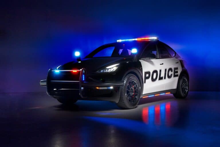 Unplugged Performance Unveils First Tesla Police Car