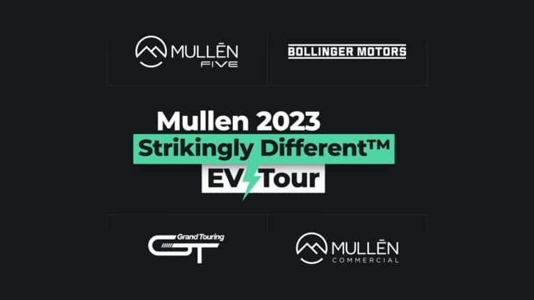 Mullen Expands 2023 EV U.S. Tour Locations