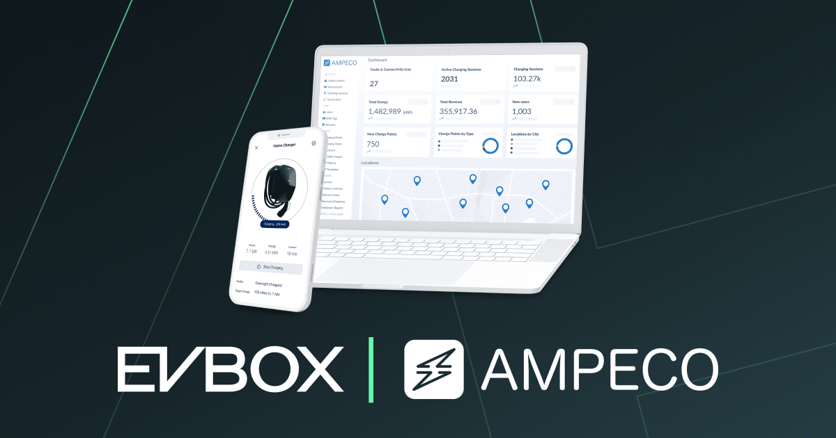 EVBox and AMPECO Upgrade Electric Mobility