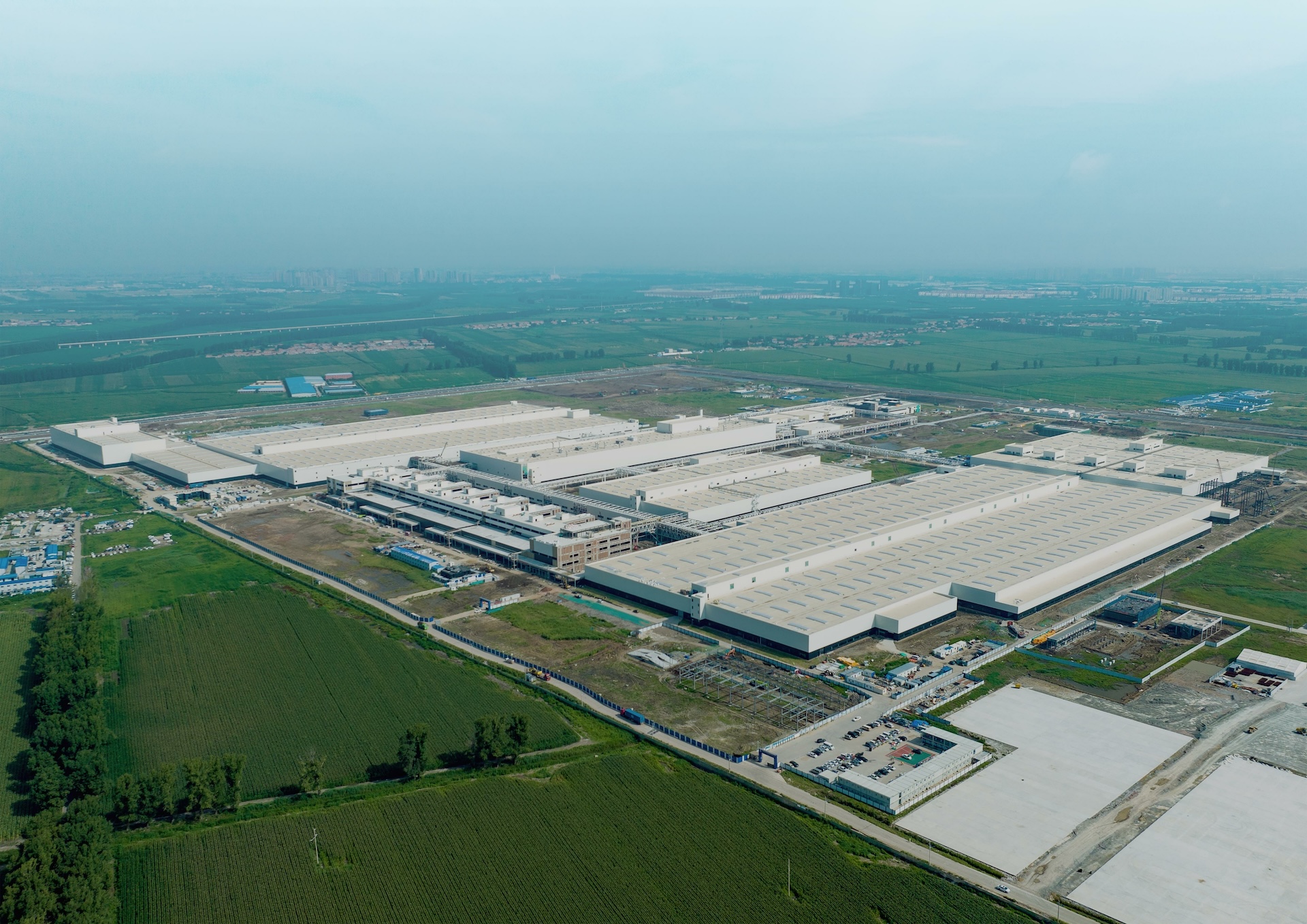 Audi's New Chinese EV Factory Progresses