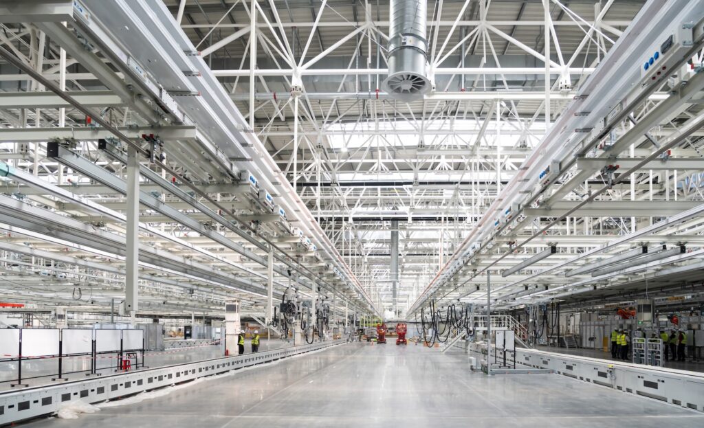 Audi's New Chinese EV Factory Progresses