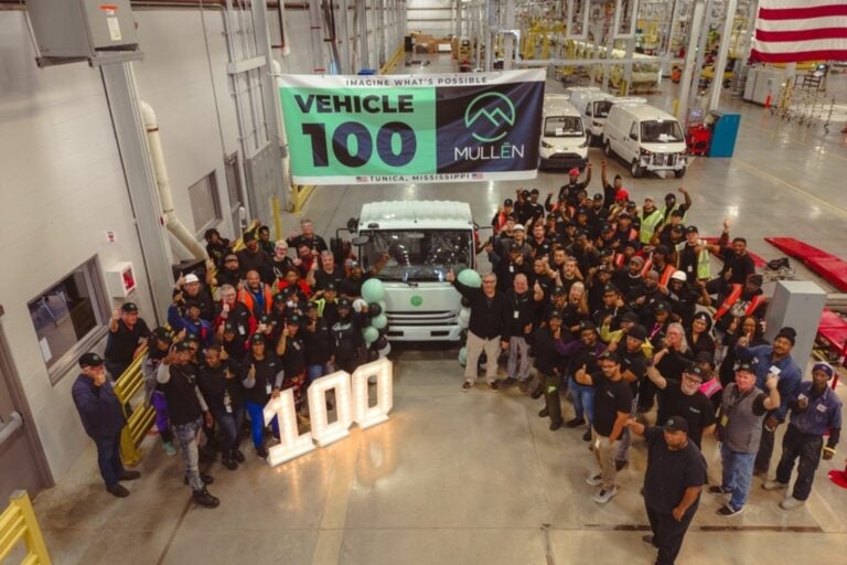 Mullen Celebrates Production Milestone