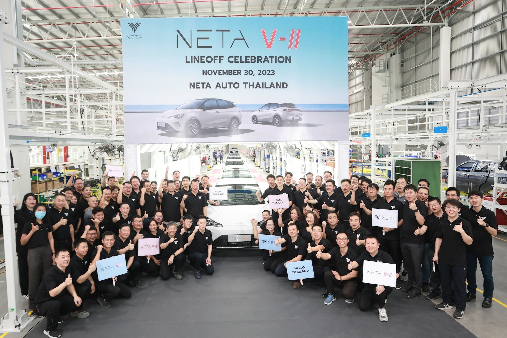 NETA Auto Launches Thai Factory