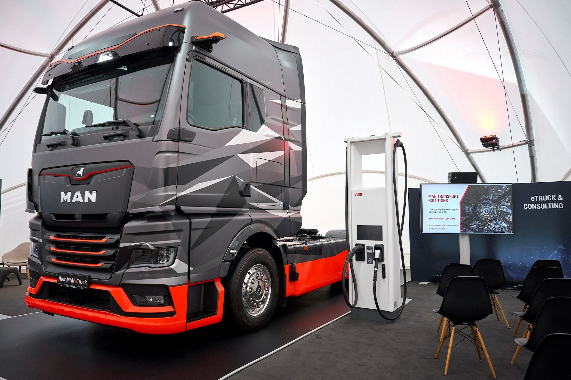 MAN & ABB Team Up for E-Truck Charging Future