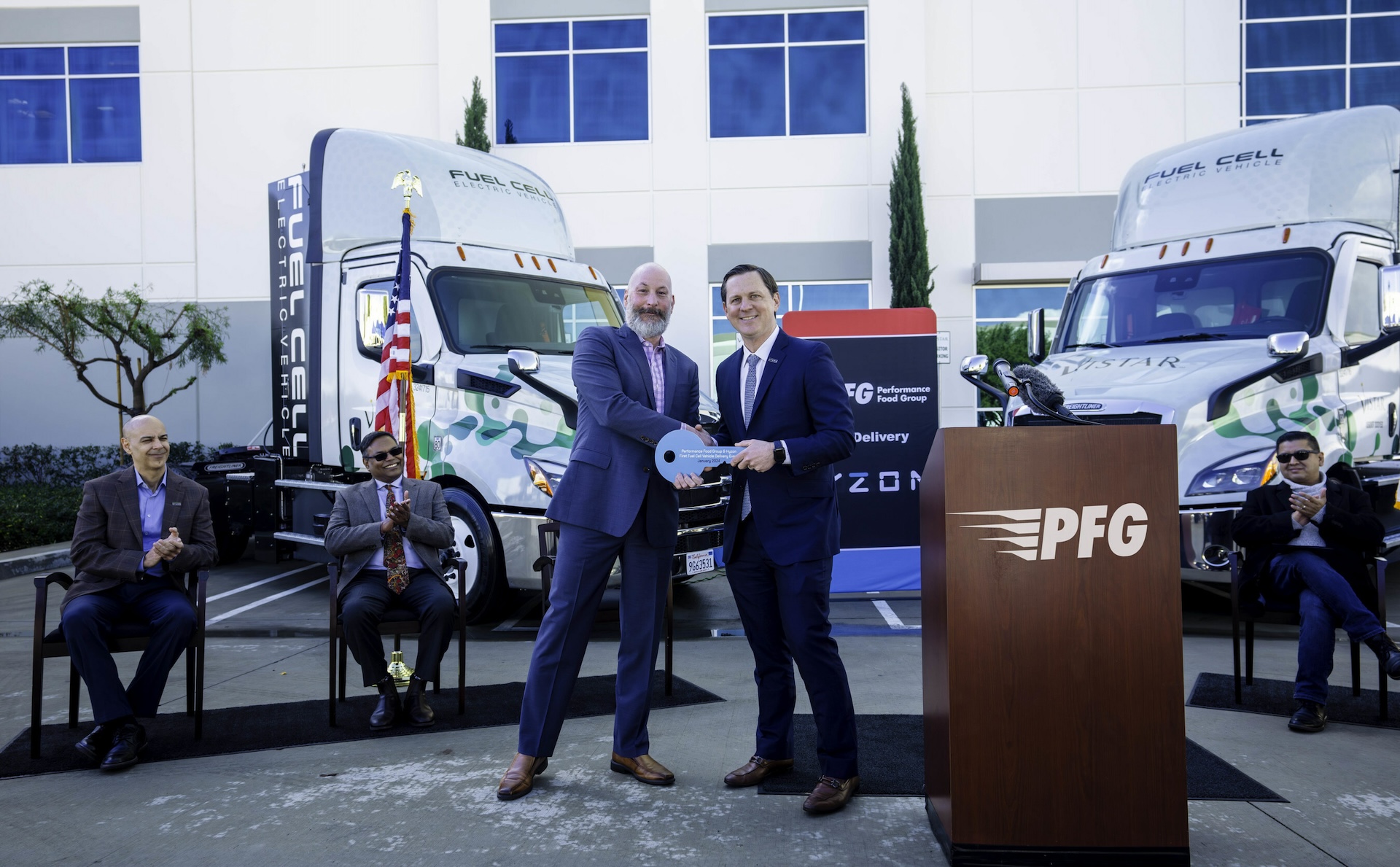 Hyzon-PFG Alliance: Hydrogen Trucks Launched - The EV Report