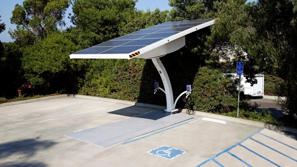 Federal Agencies Embrace Solar EV Charging