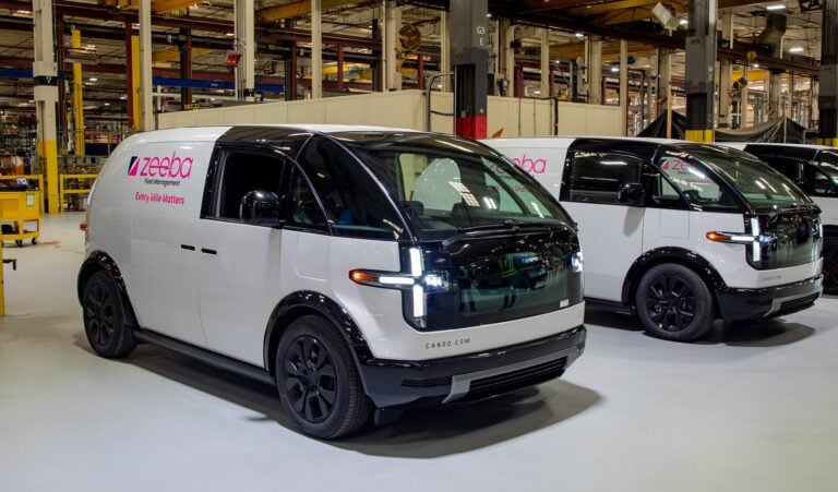 Canoo Boosts Zeeba's Electric Fleet