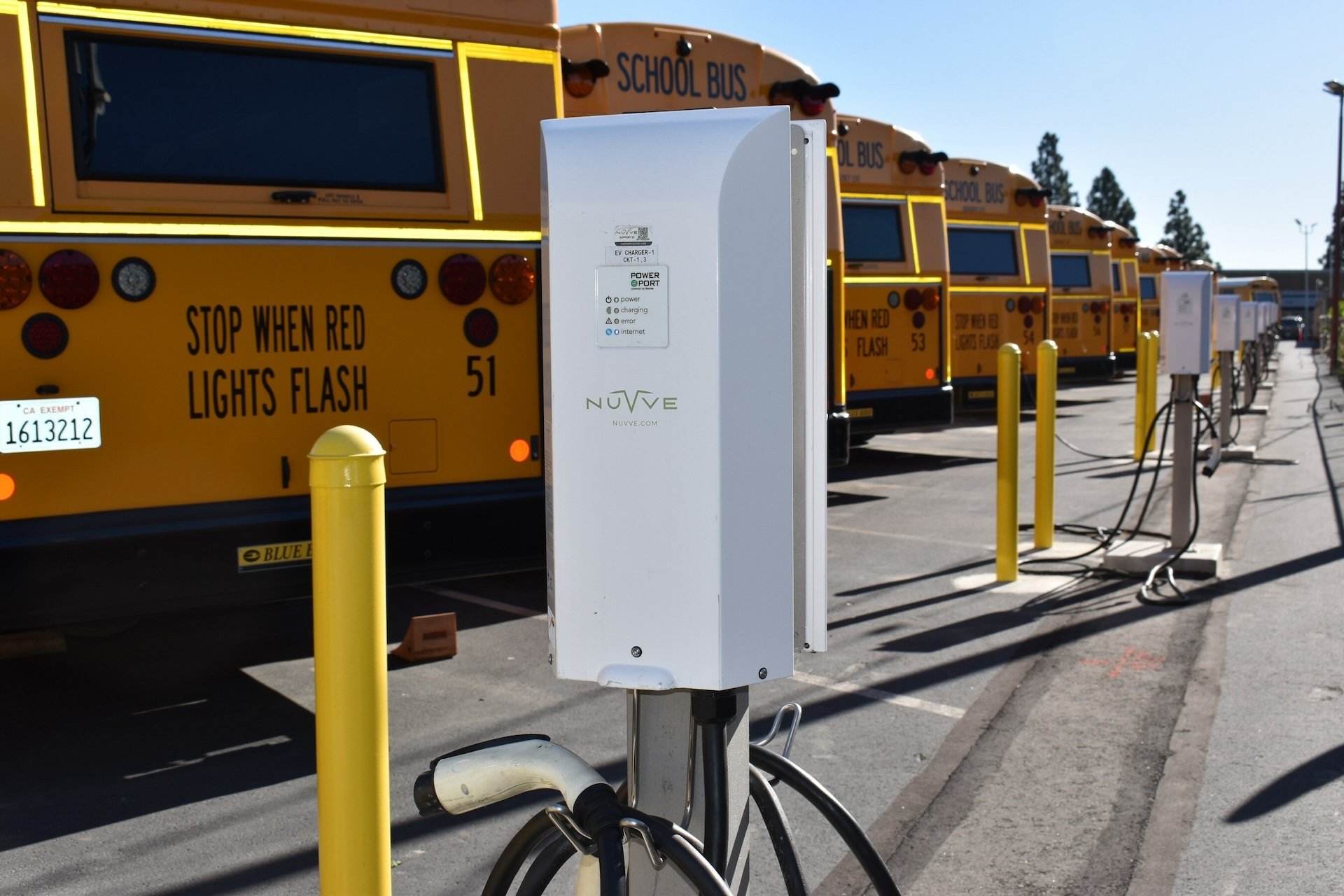 Nuvve's 500th Electric Bus Charger