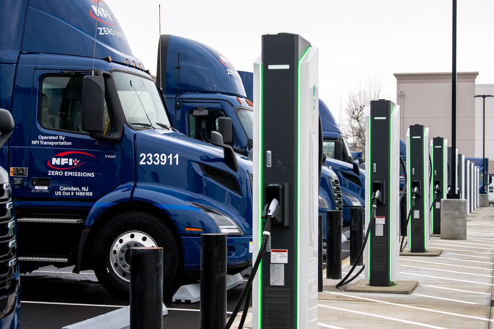 NFI Champions Electric Trucks in Supply Chain