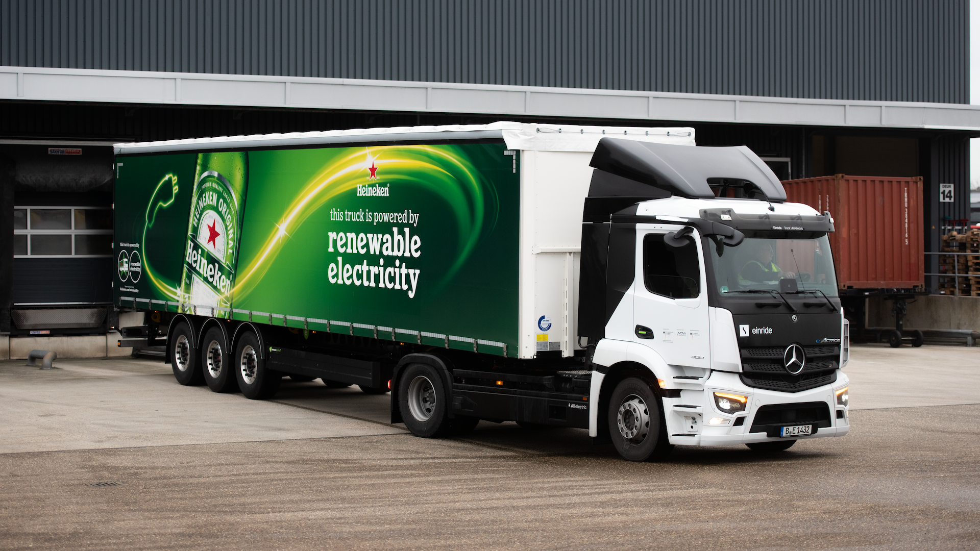 HEINEKEN, Einride Launch Eco-Freight