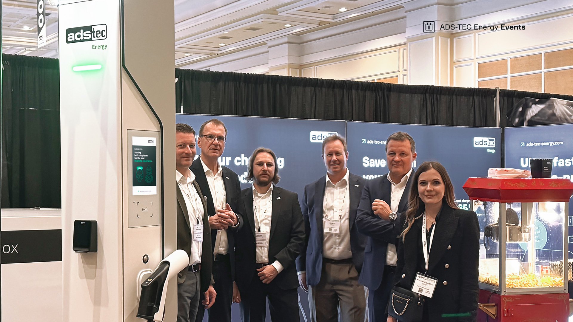 ADS-TEC Showcases Ultra-Fast Charging at EV Charging Summit & Expo