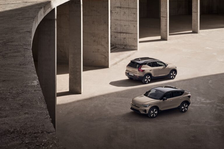 UK: Volvo's New Electric Models - EC40 and EX40