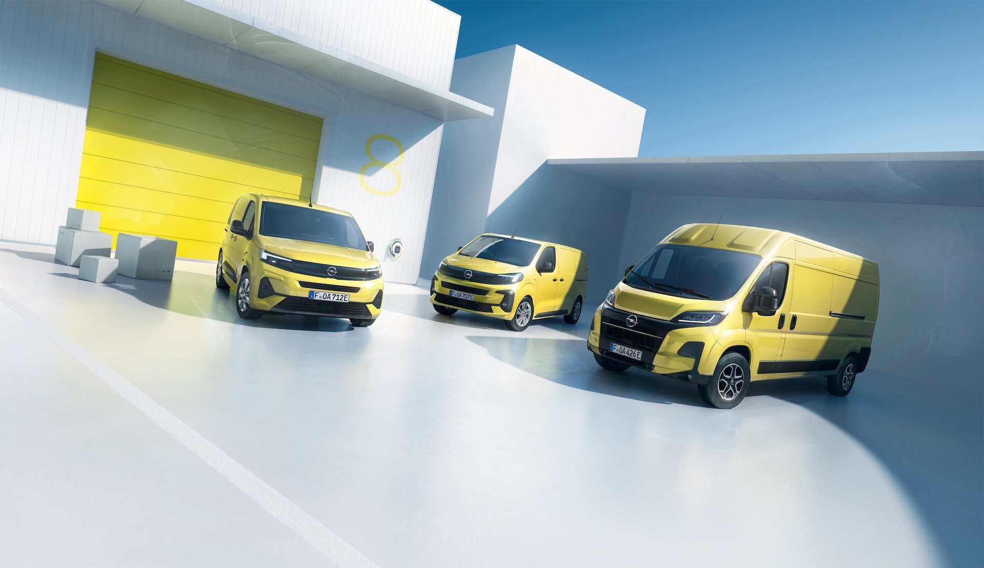 Opel Unveils New Electric Vans