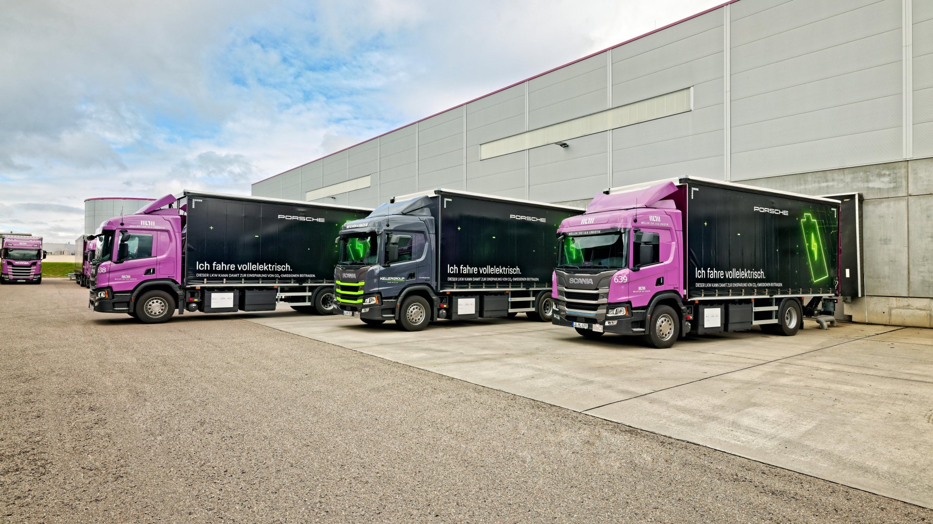 Porsche Advances Alternative Drive Logistics