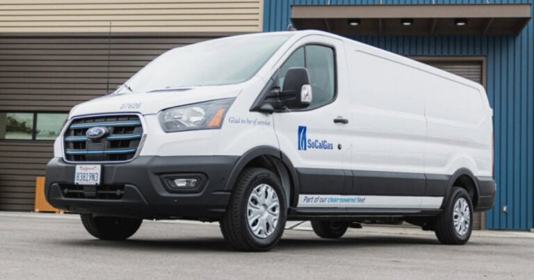 SoCalGas Boosts Zero-Emissions Fleet with New Electric Vans