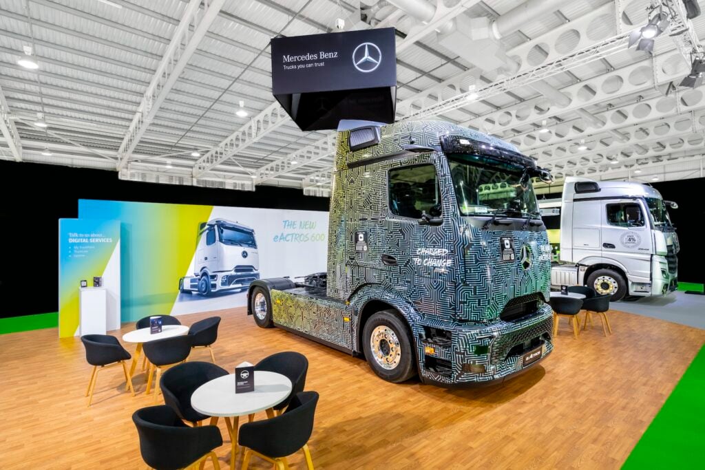 Mercedes-Benz eActros 600 Unveiled in UK