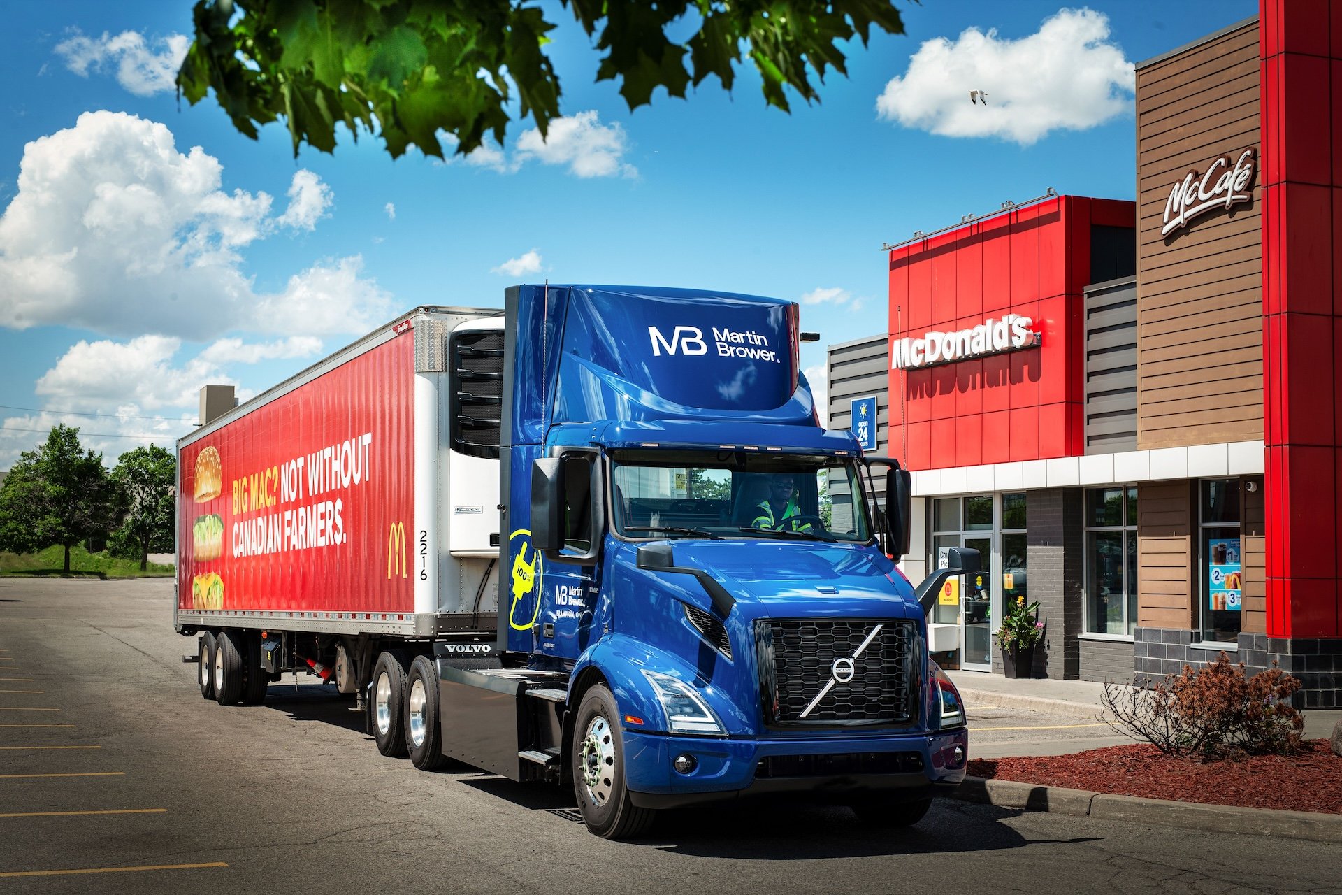 McDonald's Pushes for Net Zero with Volvo EVs