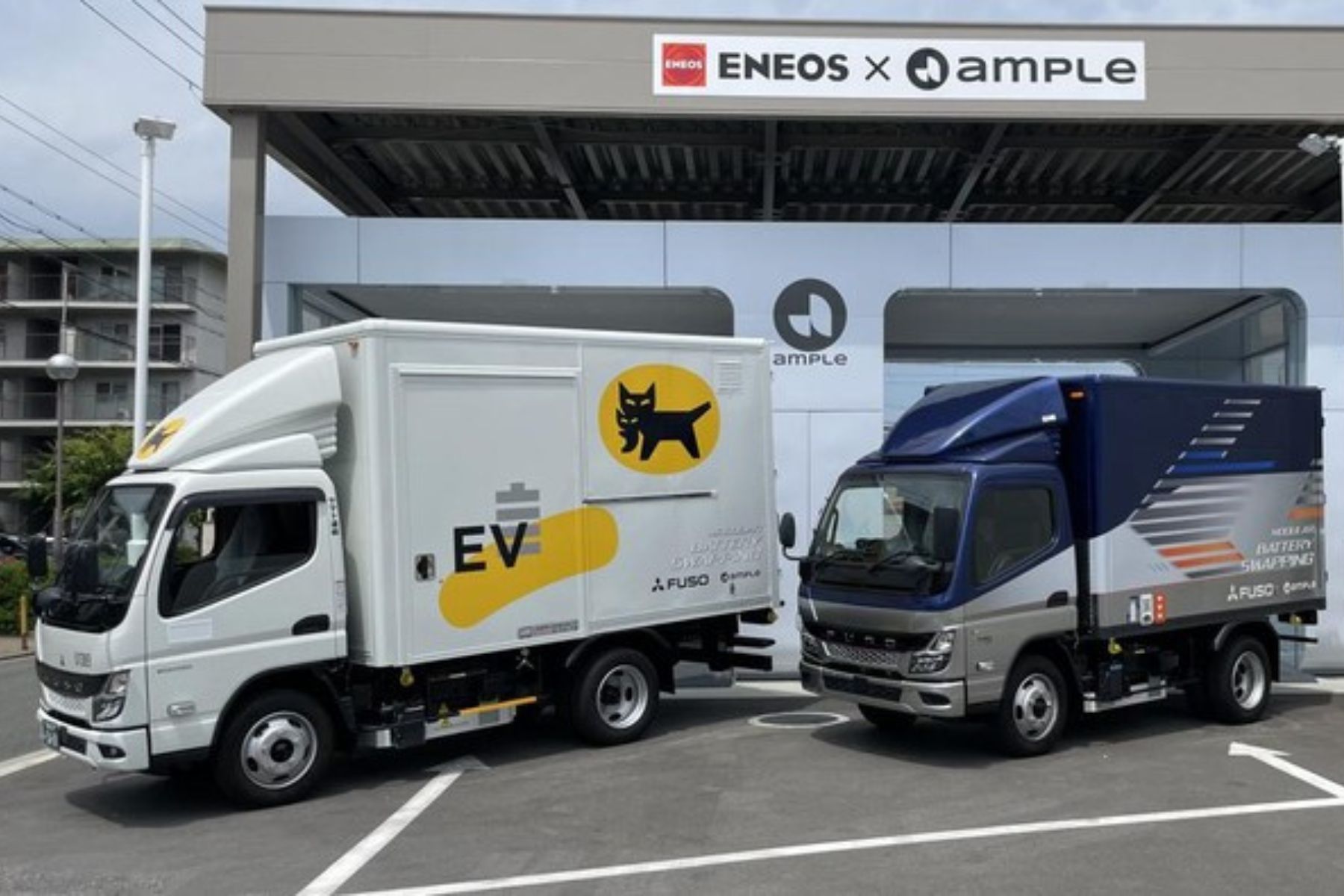 MFTBC Begins EV Truck Battery Swap Trials