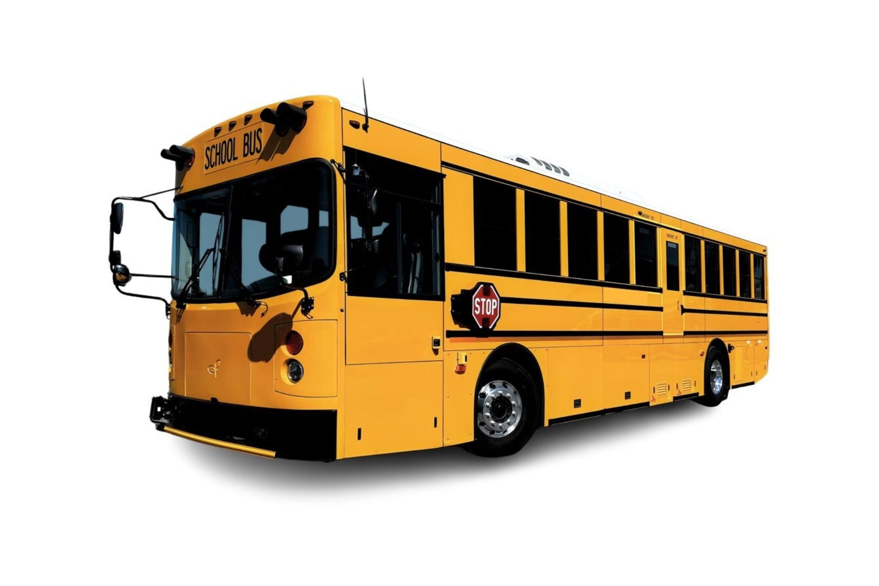 GreenPower Delivers Five BEAST School Buses