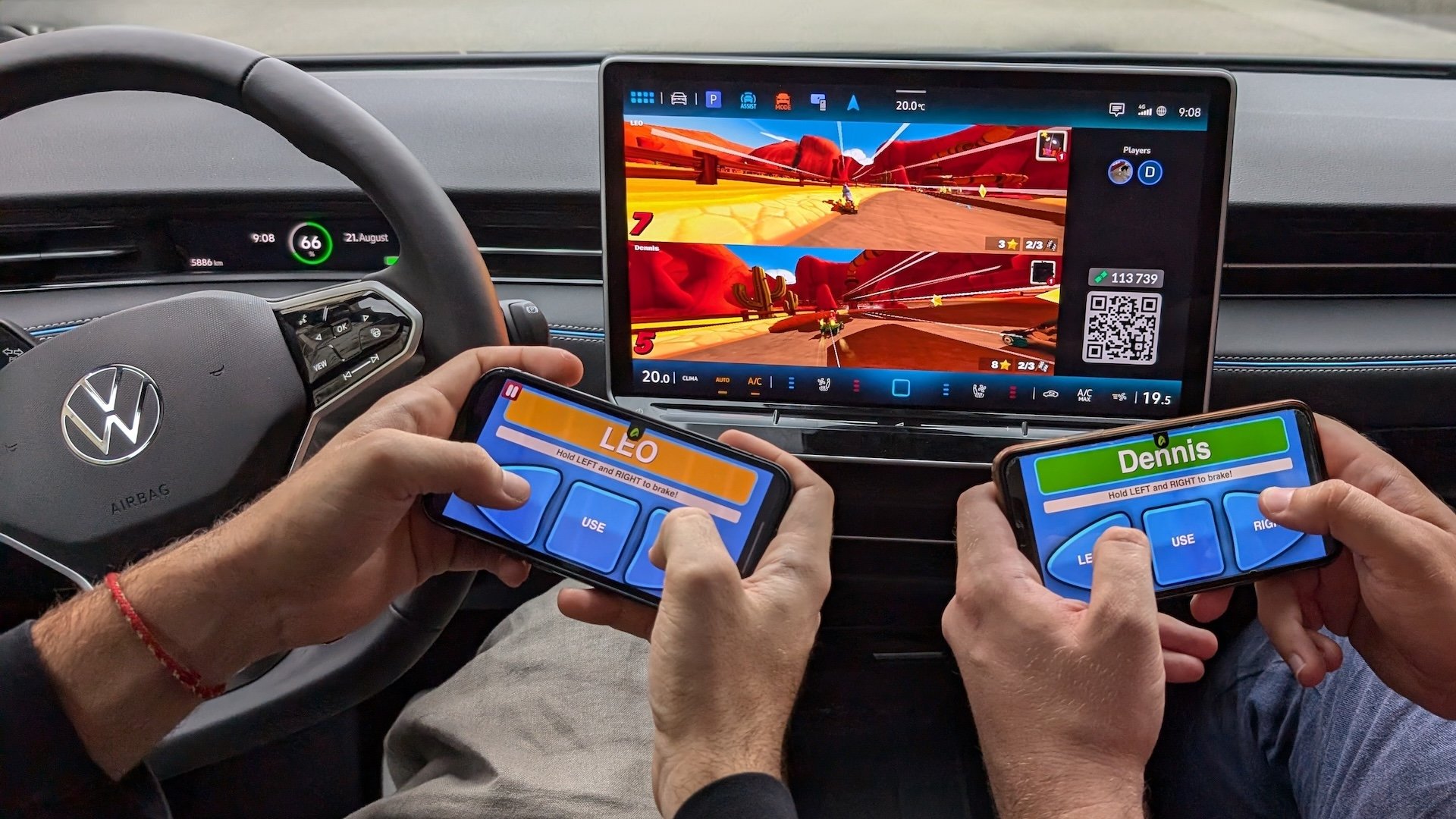 Volkswagen Brings In-Car Gaming with AirConsole