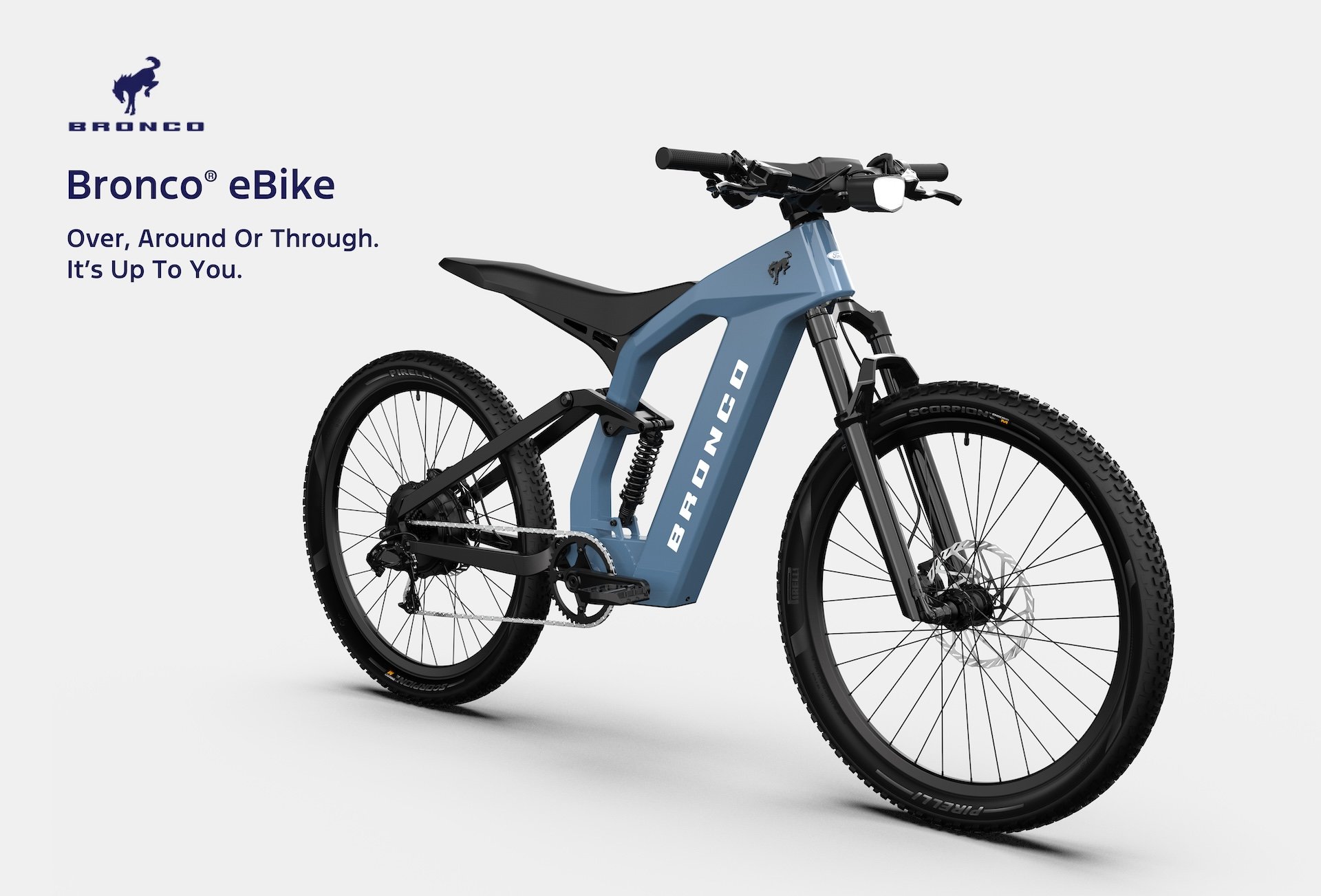 Ford and N+ Unveil Bronco, Mustang eBikes