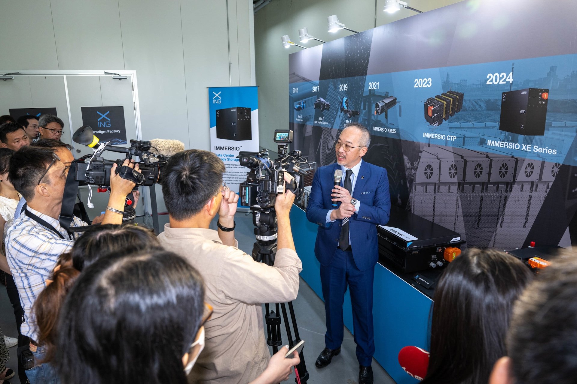 XING Mobility Opens First Immersion Cooling Battery Factory