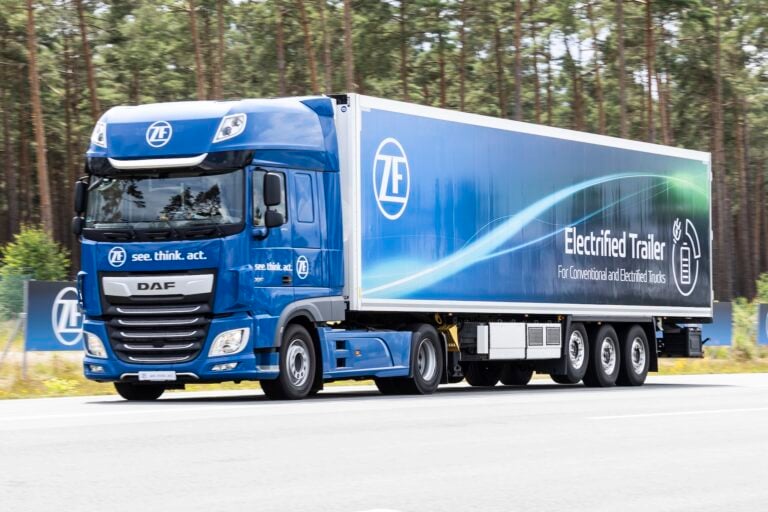 ZF Drives Road Transport Decarbonization