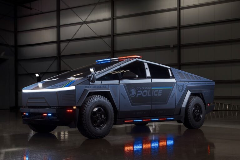 First Cybertruck Patrol Vehicle Deployed