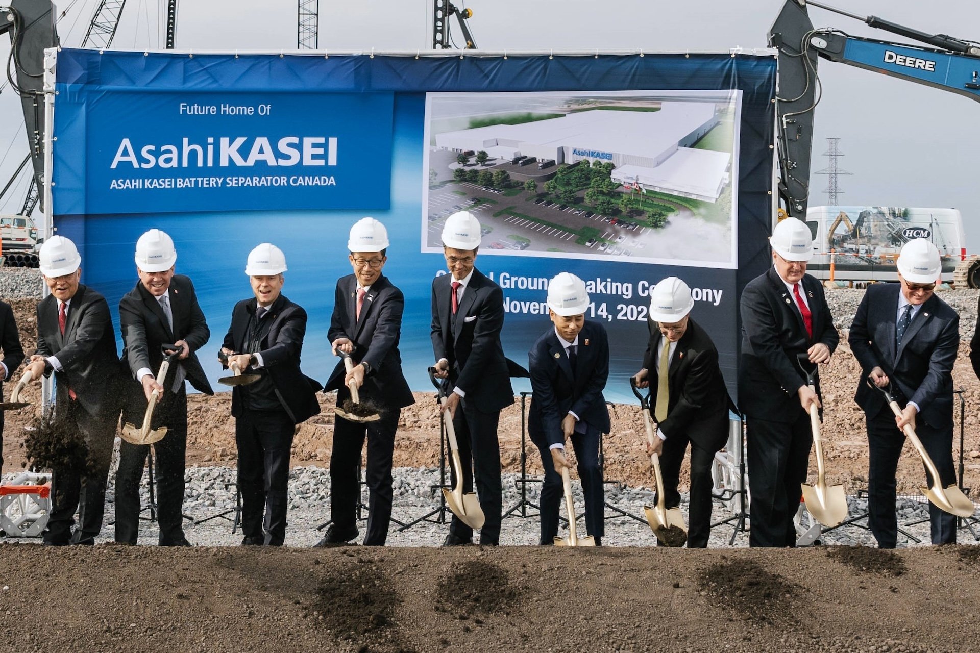 Asahi Kasei Breaks Ground on Battery Separator facility